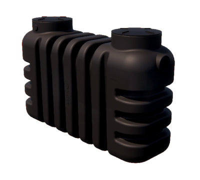 Fosa septica avanzada 1500 litros negro TS Fortec Ecotank