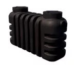 Fosa septica avanzada 1500 litros negro TS Fortec Ecotank 03-TSN1400