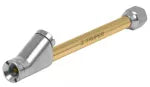 Inflador con cabeza doble de laton Truper VAL-INF-1/4 / 19089