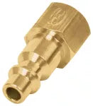 Conector rapido hembra tipo M de laton 1/4 NPT Truper CORAL-HEM-1/4 / 19082