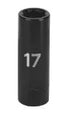 Cubo largo de impacto hexagonal 1/2" x 17 mm Truper D-7317-ML / 12429
