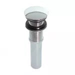 Desagüe para lavatorio 32 x 175 mm (1-1/4" x 7") push sin rebalse cromo Coflex PH-220