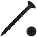 Tornillo gypsum negro punta corriente rosca fina 6 x 1-5/8 (50 por paquete)