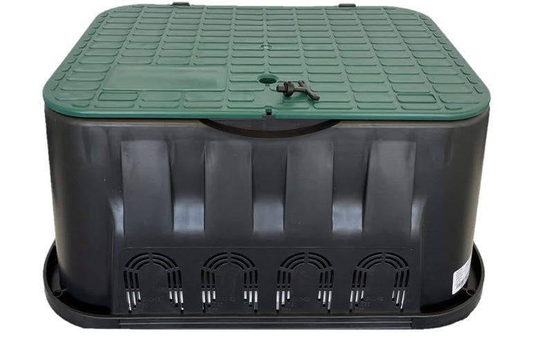 Caja de registro plastica con tapa Valve Box Jumbo 14” (48.5 x 63 x 29.5 cm) Senkron