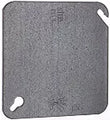 Tapa EMT cuadrada 4" x 4" ciega UL