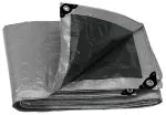 Lona gris reforzada 6 x 6 metros Truper LT-66 / 10777