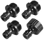 Repuesto para conectores 3/4" Truper SET-4AD / 12730 (incluye 3 machos y 1 hembra)