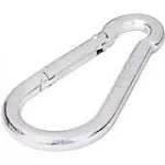 Gancho mosqueton de acero 5/16” x 3” (230 kg) Fiero BMA-5/16 / 44039