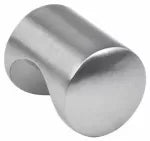 Tiradera estilo cilindro 19 mm niquel satinado Hermex PER-031 / 43807