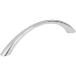 Tiradera estilo arco 96 mm niquel satinado Hermex JAL-0211 / 43824