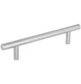 Tiradera estilo cilindro 128 mm niquel satinado Hermex JAL-0312 / 43827