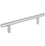 Tiradera estilo cilindro 128 mm niquel satinado Hermex JAL-0312 / 43827