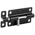 Picaporte barril de acero 4" negro Hermex PAS-46 / 43695