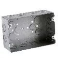 Caja EMT rectangular 2 modulos