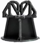 Silleta para separar acero en piso lineal 3 cm CP30 (SP125)