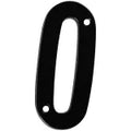 Numero para puerta #0 negro National Hardware N238-626