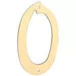 Numero para puerta #0 dorado National Hardware N211-581