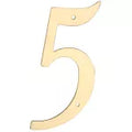 Numero para puerta #5 dorado National Hardware N211-631