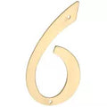 Numero para puerta #6 dorado National Hardware N211-649