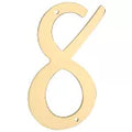 Numero para puerta #8 dorado National Hardware N211-664