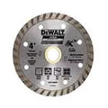 Disco de corte diamantado turbo 4" Dewalt DW47400HP