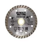 Disco de corte diamantado turbo 4" Dewalt DW47400HP