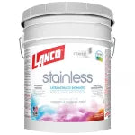 Pintura satinada Odor Free Stainless cubeta Lanco OF266-2 (Base Pastel)