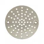 Rejilla para drenaje redondo 5 cm (2") anticucarachas acero inoxidable Coflex PC-404