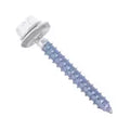 Tornillo techo punta corriente 1/4 x 2 blanco (12 por paquete)