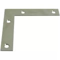 Platina plana de refuerzo 4" x 3/4" galvanizado National Hardware N114-116 (4 por paquete)