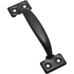 Tiradera de manija 4-3/4" negra National Hardware N116-830