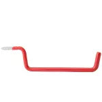 Gancho para escalera 6" recubierto de vinil rojo National Hardware N271-011