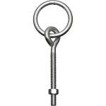 Anillo con tornillo tuerca 3/8" x 5-1/8" galvanizado National Hardware N220-632