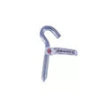 Tornillo ojo abierto extrafuerte 3/8" x 4-1/2" galvanizado National Hardware N220-830