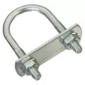 Gancho U con placa #132-1/4" x 1-1/8" x 2-1/4" galvanizado National Hardware N222-083