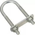 Gancho U con placa 5/16" x 1-3/8" x 3-3/4" galvanizado National Hardware N222-133