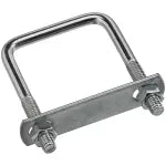 Gancho U cuadrado 5/16" x 2" x 3" galvanizado National Hardware N222-356
