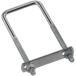 Gancho U cuadrado 5/16" x 2" x 5" galvanizado National Hardware N222-364
