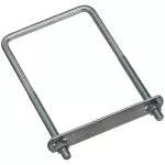 Gancho U cuadrado 3/8" x 4" x 7" galvanizado National Hardware N222-406