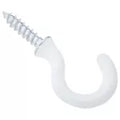 Tornillo ojo abierto 3/4" recubrimiento vinilico blanco National Hardware N248-443 (5 por paquete)