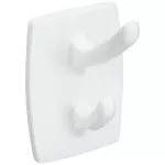 Gancho doble autoadhesivo blanco National Hardware N308-270 (2 por paquete)