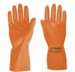 Par de guantes de latex para uso domestico Truper GU-312 / 14262 (talla M)