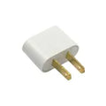 Adaptador euro-americano plano 6A 250V blanco Eagle 776-W