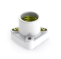 Socket fijo de porcelana E27 660W 250V blanco Eagle 4150