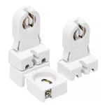 Base para tubo fluorescente bi-pin sencilla (2 piezas) 600W 600V Eagle 924AB