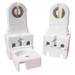 Base para tubo fluorescente bi-pin (2 piezas) 600W 600V Eagle 924AH