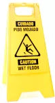 Letrero plegable de piso mojado Pretul RESBA-60P / 23020