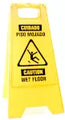 Letrero plegable de piso mojado Pretul RESBA-60P / 23020