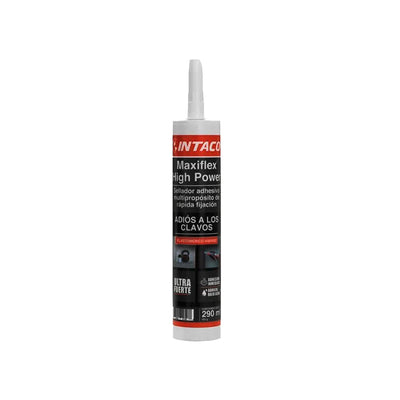 Adhesivo adios a los clavos Maxiflex High Power 290 mL Intaco (blanco)