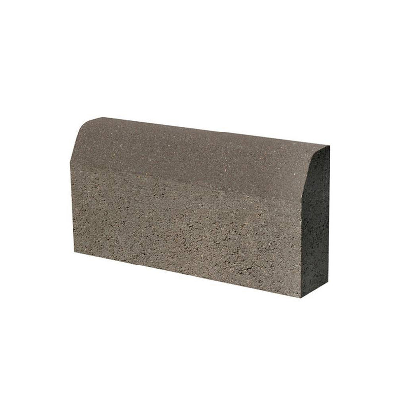 Bordillo liso para adoquin 12 x 30 x 40 cm (gris)
